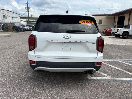 Hyper White 2020 Hyundai PALISADE SEL