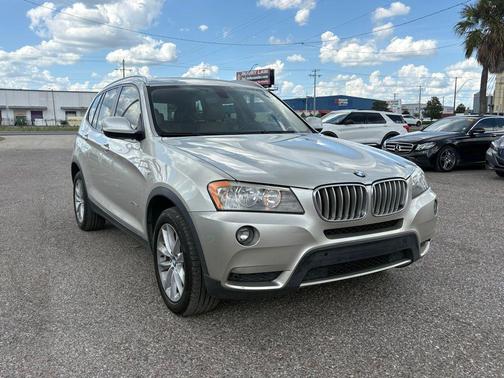 Mineral Silver Metallic 2013 BMW X3 xDrive28i