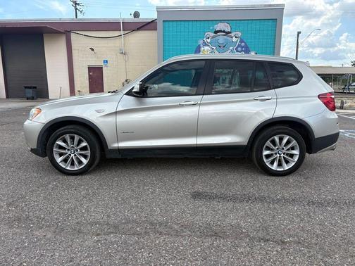 Mineral Silver Metallic 2013 BMW X3 xDrive28i