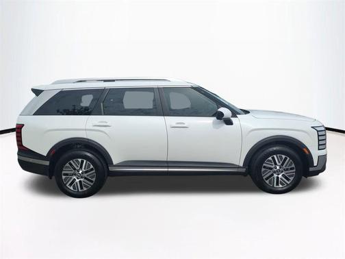 White Pearl 2026 Hyundai Palisade Hybrid Blue SEL Premium 8P