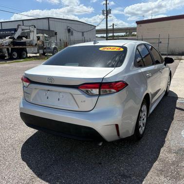 Classic Silver Metallic 2024 Toyota Corolla LE