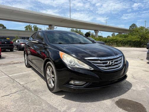 Midnight Black Mica 2013 Hyundai SONATA Limited