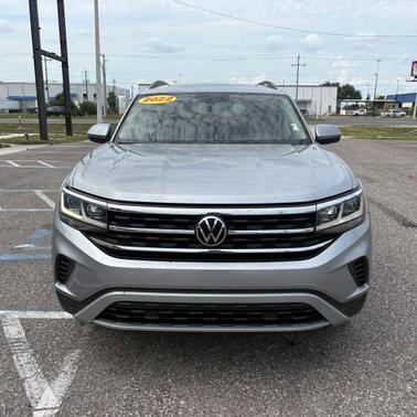Pyrite Silver Metallic 2022 Volkswagen Atlas 3.6L SE w/Technology