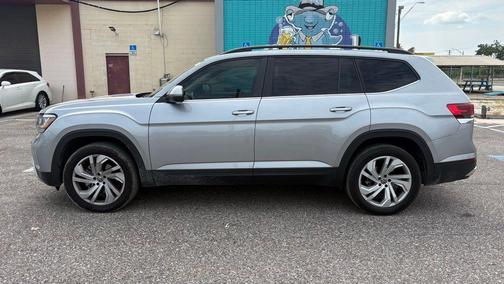 Pyrite Silver Metallic 2022 Volkswagen Atlas 3.6L SE w/Technology