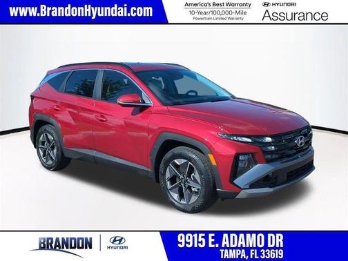 Ultimate Red 2026 Hyundai TUCSON SEL Premium