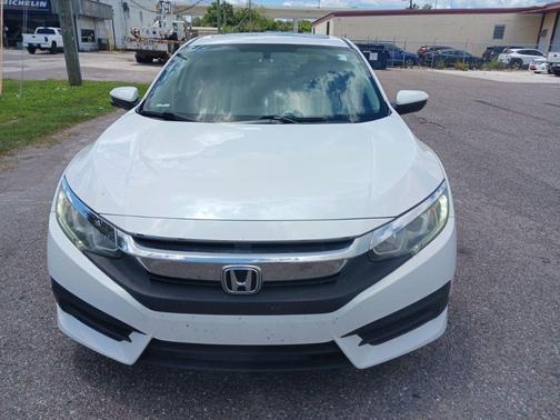 White 2016 Honda Civic EX