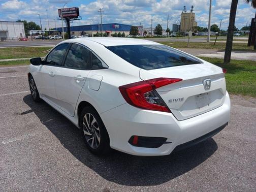 White 2016 Honda Civic EX
