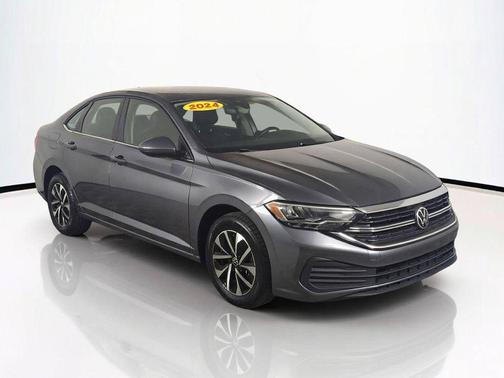 Platinum Gray Metallic 2024 Volkswagen Jetta 1.5T S