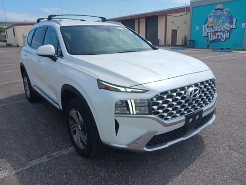 Quartz White 2022 Hyundai SANTA FE SEL 2.4