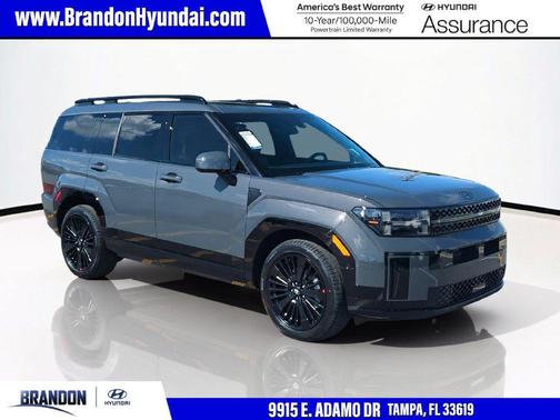 Gray 2027 Hyundai SANTA FE HEV Calligraphy