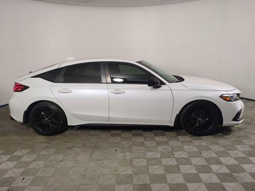 Platinum White Pearl 2023 Honda Civic Sport