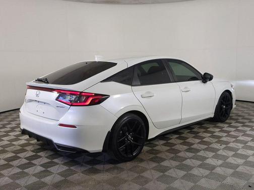 Platinum White Pearl 2023 Honda Civic Sport