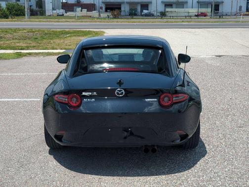 Jet Black 2024 Mazda MX-5 Miata RF Grand Touring