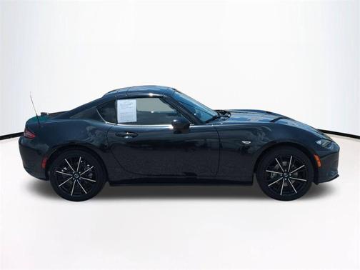 Jet Black 2024 Mazda MX-5 Miata RF Grand Touring