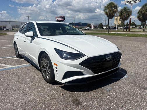 Serenity White 2023 Hyundai SONATA SEL