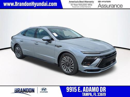 Blue 2026 Hyundai SONATA Hybrid Limited