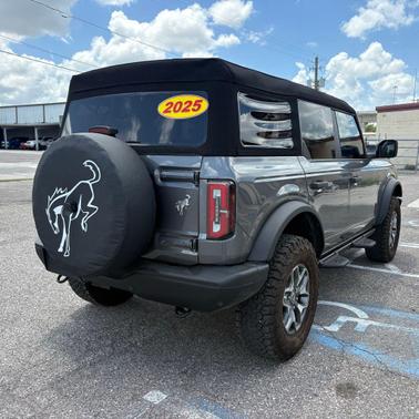Carbonized Gray Metallic 2025 Ford Bronco Badlands