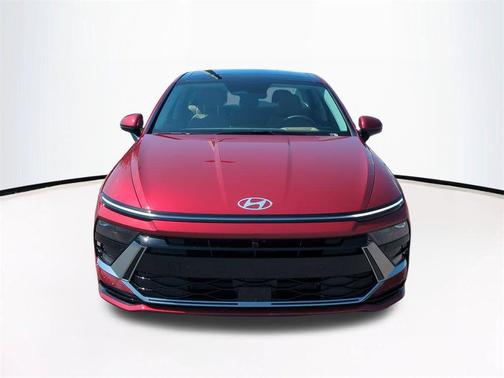Red 2026 Hyundai SONATA Hybrid Limited