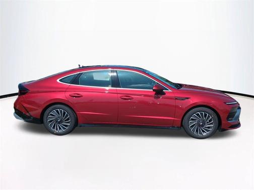 Red 2026 Hyundai SONATA Hybrid Limited