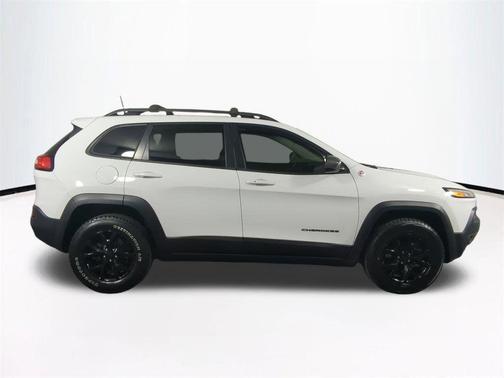Bright White Clearcoat 2017 Jeep Cherokee Trailhawk