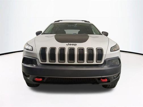 Bright White Clearcoat 2017 Jeep Cherokee Trailhawk