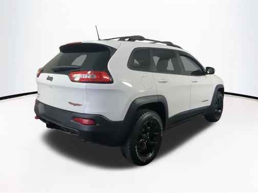 Bright White Clearcoat 2017 Jeep Cherokee Trailhawk