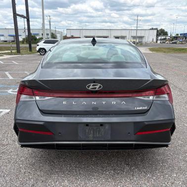 Ecotronic Gray 2024 Hyundai ELANTRA Limited