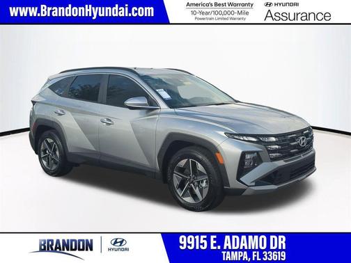 Shimmering Silver 2026 Hyundai TUCSON SEL Premium