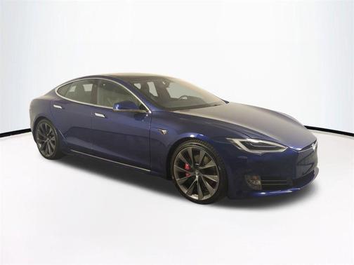 Deep Blue Metallic 2020 Tesla Model S Performance