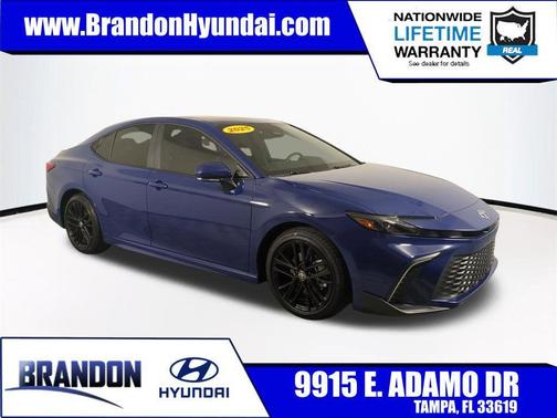 Reservoir Blue 2025 Toyota Camry XLE