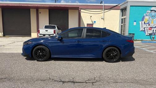 Reservoir Blue 2025 Toyota Camry XLE