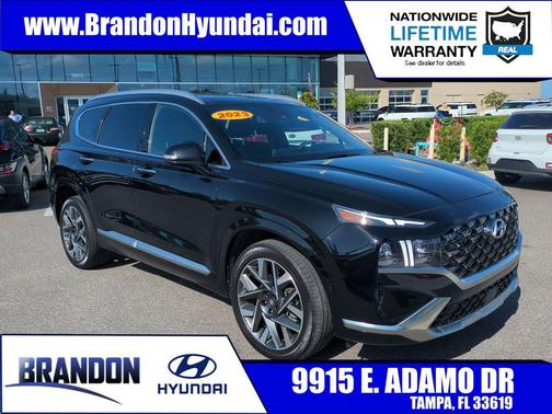 Twilight Black 2023 Hyundai SANTA FE Calligraphy