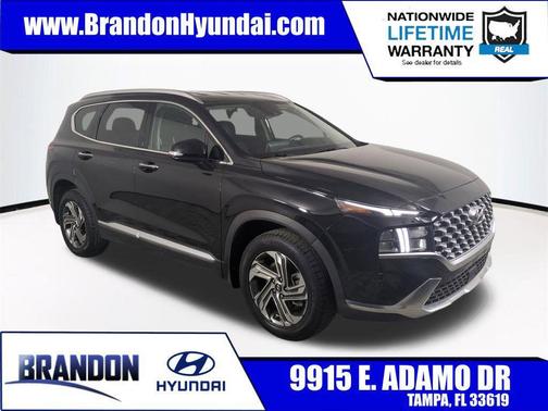 Twilight Black 2022 Hyundai SANTA FE SEL 2.4