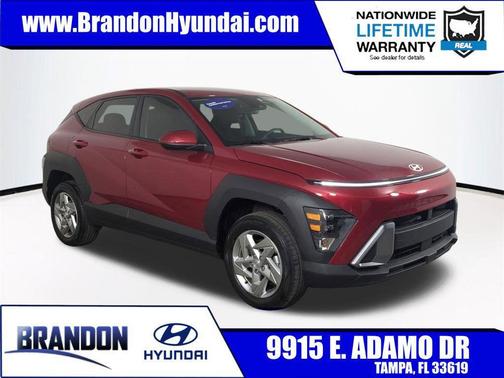 Ultimate Red Metallic 2025 Hyundai KONA SE