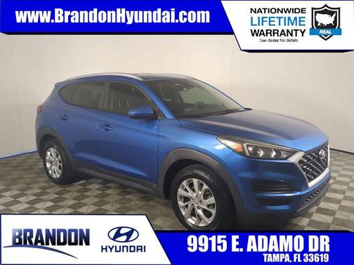 Aqua Blue 2019 Hyundai TUCSON Value