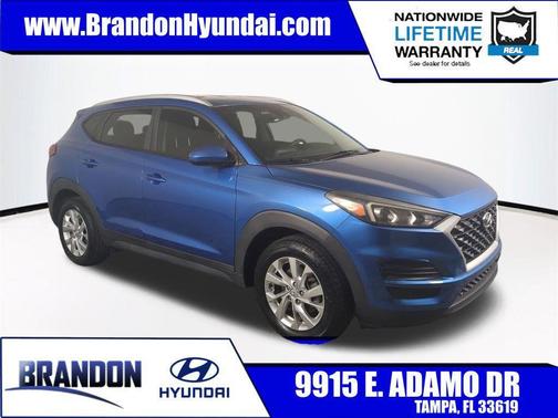 Aqua Blue 2019 Hyundai TUCSON Value