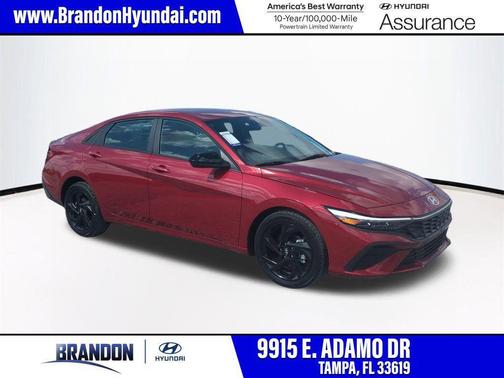Ultimate Red 2026 Hyundai ELANTRA Sport