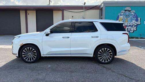 Hyper White 2024 Hyundai PALISADE Calligraphy