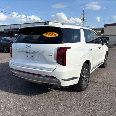 Hyper White 2024 Hyundai PALISADE Calligraphy