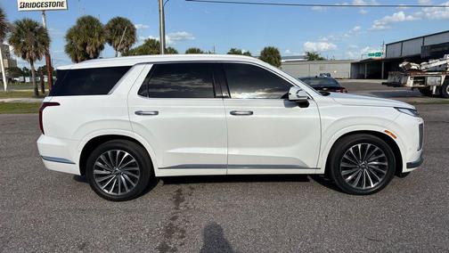 Hyper White 2024 Hyundai PALISADE Calligraphy