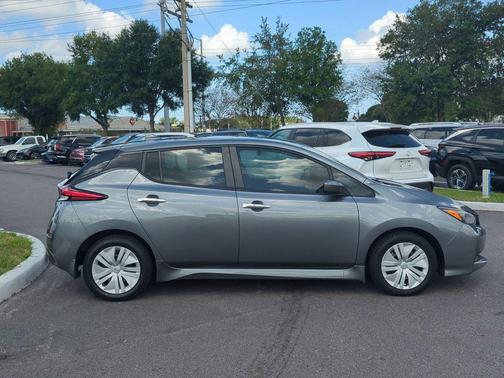 Gun Metallic 2023 Nissan Leaf S 40 kWh