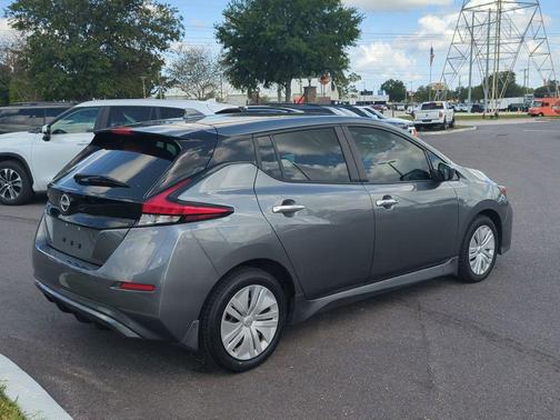 Gun Metallic 2023 Nissan Leaf S 40 kWh