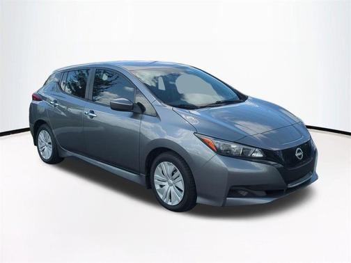 Gun Metallic 2023 Nissan Leaf S 40 kWh