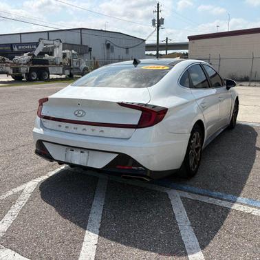 Quartz White 2021 Hyundai SONATA SEL