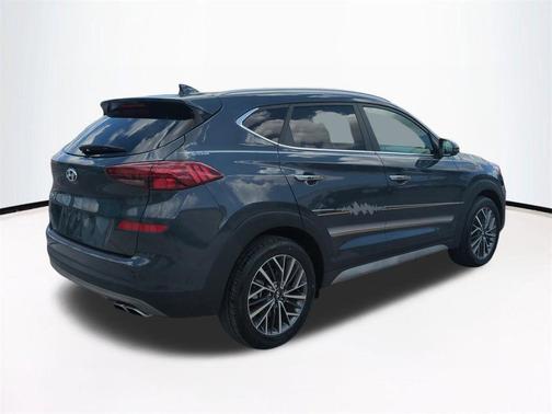 Dusk Blue 2021 Hyundai TUCSON Limited