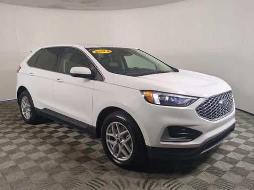 Oxford White 2024 Ford Edge SEL