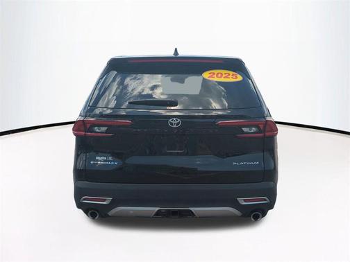 Midnight Black Metallic 2025 Toyota Grand Highlander Hybrid Limited MAX