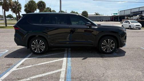 Midnight Black Metallic 2025 Toyota Grand Highlander Hybrid Limited MAX
