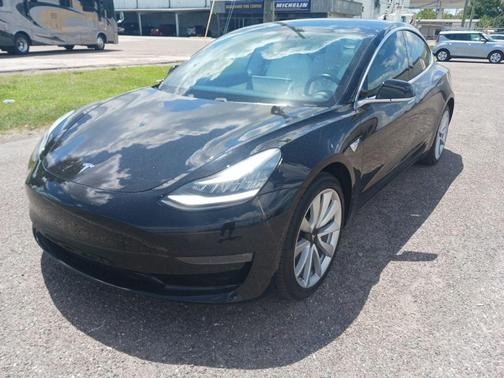 Solid Black 2019 Tesla Model 3 Long Range