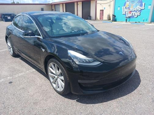 Solid Black 2019 Tesla Model 3 Long Range
